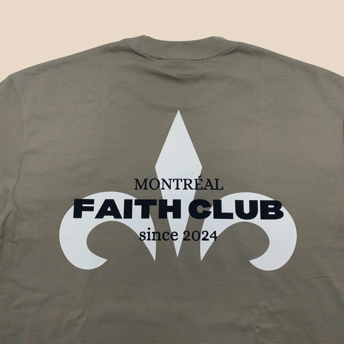 FAITH HOMETOWN MEN’S T-SHIRT BEIGE